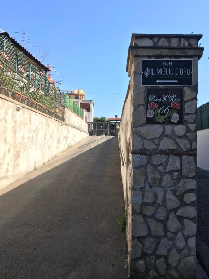 B&B Il Miglio D'Oro Ercolano Kültér fotó
